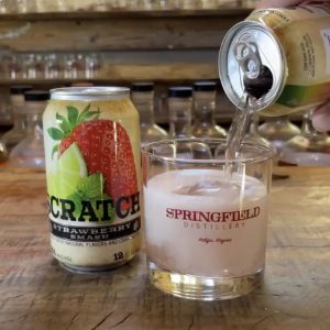 SCRATCH Strawberry Smash Canned Cocktail