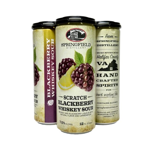Blackberry Sour Canned Cocktail - 4PK